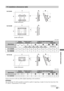Page 2525 GB
Additional Information
KLV-37/32/26S550A/KLV-32S530A
4-130-985-13(1) Unit: mm
Unit: mm
Figures in the above table may differ slightly depending on the installation.
WARNING
The wall that the TV will be installed on should be capable of supporting a weight of at least four times that of the 
TV. Refer to “Specifications” for its weight.
TV installation dimensions table
b
bac
a c
Screen centre point SU-WL500:
SU-WL50B:Screen centre point
Model Name
Display 
dimensionsScreen centre 
dimensionLength...