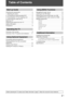 Page 3F:\SONY STM\Sony STM 2009 Jobs\Grp U1\Revision Bracket 2 
U1\JC090000_4168830112 Rev GB U1\4168830112\010COVTOC.fmmasterpage:Left
KLV-40BX400/KLV-40BX401/KLV-32/26/22BX300/KLV-32/26/22BX301
4-168-830-11(2)
3 GB
Table of Contents
Start-up Guide
Checking the accessories ..................................4
1: Attaching the stand.........................................4
2: Connecting an antenna/cable/VCR ................ 5
3: Preventing the TV from toppling over .............5
4: Performing the initial...