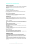 Page 130Support and maintenance
Support for your device Use the Support application in your device to search a User guide, read troubleshooting
guides, and find information about software updates and other product-related
information.
To Access the Support Application
1 From your Homescreen, tap 
.
2 Find and tap 
, then select the required support item.
For the best available support, we recommend connecting to the Internet when using the
Support application.
Help in menus and applications
Some applications and...