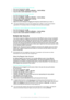 Page 52To Enhance the Sound Output Manually
1 From your Homescreen, tap 
.
2 Find and tap  Settings > Sound & notification  > Audio settings .
3 Drag the slider beside  ClearAudio+ to the right.
To Adjust the Sound Settings Manually
1 From the Homescreen, tap 
.
2 Find and tap  Settings > Sound & notification  > Audio settings .
3 Drag the slider beside  ClearAudio+ to the left.
4 Tap  Sound effects  > Equalizer .
5 Adjust the sound settings by dragging the frequency band buttons up or down.
The manual...