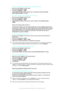 Page 53To Allow a Regular User to Make Phone Calls and Use SMS
1 Be sure you are logged in as the owner.
2 From your Homescreen, tap 
.
3 Find and tap  Settings > Users .
4 Tap 
 beside the name of the relevant user, then drag the slider beside  Allow
phone calls and SMS  to the right.
To Delete a Regular User Account from Your Device
1 Be sure you are logged in as the owner.
2 From your Homescreen, tap 
.
3 Find and tap  Settings > Users .
4 Tap 
 beside the name of the user you want to delete, then tap...