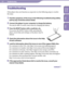 Page 101NWZ-A726 / A 728 / A729.GB.3-299-381-11(1)
Troubleshooting
Troubleshooting101 101 
Troubleshooting
If the player does not function as expected, try the following steps to resolve 
the issue.
1	 Find	the	symptoms	of	the	issue	in	the	following	troubleshooting	tables,	
and	try	any	corrective	actions	listed.
2	 Connect	the	player	to	your	computer	to	charge	the	battery.You may be able to resolve some issues by charging the battery.
3	 Press	the	RESET	button	with	a	small	pin,	etc.If you press the RESET button...