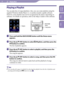 Page 35NWZ-A726 / A 728 / A729.GB.3-299-381-11(1)
 Playing Music  
Playing a Playlist
You can play lists of songs (playlists). Also, you can create playlists using the 
supplied Windows Media Player 11, or another transfer capable software. 
However, some playlists may not be recognized by the player, depending on 
software. For details on operation, refer to the Help or maker of the software.
Playlists5-way button BACK/HOME 
button
	Press and hold the BACK/HOME button until the Home menu...