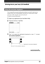 Page 22Chapter1Basic operations of your Sony CLIE Handheld22
Using the onscreen keyboard
You can open the onscreen keyboard any time you need to enter text or
numbers into your CLIE handheld. Note that you cannot enter Graffiti
characters while using the onscreen keyboard.
To use the onscreen keyboard:
1Open any application (such as Memo Pad).
2Tap any record, or tap New.
3Tap a to open the alphabetic keyboard, or tap 1 to open
the numeric keyboard.
The selected keyboard is displayed.
Tap here for the numeric...