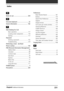 Page 231231Chapter6Additional information
N
Notes on use ..................................... 204
O
Onscreen keyboard .............................. 22
Owner information ............................ 182
P
Palm Desktop for CLIE
Basic operations ............................... 117
Locating screen components ............. 118
Starting ............................................ 117
Password
Entering a password ......................... 102
Troubleshooting ................................ 219
Performing a...