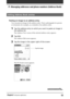 Page 5555Chapter2Using basic applications
Editing Address Book entries
Pasting an image to an address entry
You can paste an image to the address entry. Paste a photograph of a person
or restaurant, for example, as a reminder of an address entry.
1Tap the address entry to which you want to paste an image in
the address list.
The Address View screen of the selected address entry appears.
2Tap Edit.
The Address Edit screen appears.
3Tap No Image in the upper right of the screen.
The PG Pocket screen appears....