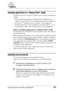 Page 167Enhancing features with add-on applications167
Installing
Installing applications in a “Memory Stick” media
The applications can be installed in “Memory Stick” media by the following 
methods.
 Install an application directly into “Memory Stick” media from your computer using the Memory Stick Import/Memory Stick Export application.
 After step 5 of “Installing from your computer,” click Changing the  installation destination. Select the application and click either >> or 