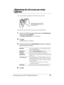 Page 57Customizing your Sony CLIÉ™ handheld (Preferences)57
Sony Personal Entertainment Organizer  A-BGK-100-11 (1)
Customizing the full-screen pen stroke 
activities
You can customize the assignment of the full-screen pen stroke.
By default, the full-screen pen stroke activates the Graffiti
® Help.
1Tap the arrow V in the upper right corner of the Preferences 
screen and select Buttons.
The Buttons Preferences screen is displayed.
2Tap Pen.
The Pen dialog box is displayed.
3Tap the arrow V next to Graffiti...