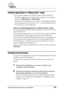 Page 179Enhancing features with add-on applications179
Installing
Installing applications on “Memory Stick” media
You can install an applicaton into “Memory Stick” media by followings.
 Installing an application into “Memory Stick” media from your computer 
directly with Data Import and Data Export.
 After Step 5 of “Installing from your computer”, click [Change Destination]. 
Select the application and click either >> or 