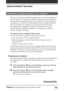 Page 122122Chapter3Exchanging and updating data using a HotSync®  operation
Continued on next page
Conducting a HotSync operation via a network
When you use the Network HotSync application, you can take advantage of
the LAN and WAN connectivity available in many office environments. The
Network HotSync application enables you to perform a HotSync operation
by dialing in to a network (Network Modem Sync) or by using a USB cable
that is connected to any computer on your LAN or WAN (LAN Sync)
(provided that the...