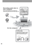 Page 9696
Recording audio data to 
your computer
You can record audio data to your computer from 
sources such as audio CDs and the Internet (page 104).
On the computer
Listening
You can listen to an audio CD in the CD-
ROM drive of your computer, or audio 
data in the hard disk drive (page 111). Internet Audio CDs 