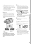 Page 2411ES
Binoculares/Grabación/Reproducción
*1 [SteadyShot] está ajustado en un valor 
distinto a [Activo]
*2  [Zoom digital] está ajustado en [Activar] (La 
calidad de la imagen disminuye cuando utiliza 
el nivel más alto de aumento)
*3 [Zoom digital] está ajustado en [Desactivar]*4 La calidad de la imagen disminuye cuando 
utiliza el nivel más alto de aumento
Sugerencias
El aumento de los binoculares indica qué tan 
grande luce el motivo con los binoculares en 
comparación con un motivo que ve a simple...