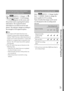 Page 311GB
Binoculars/Recording/Playback
Acquiring location information 
using the GPS (DEV-5/5K)
Select (MENU)  [Setup]  [ 
(
General Settings)]  [GPS Setting] 
 [On]. 
 appears on the screen, and 
this product starts acquiring the location 
information. The acquired location 
information is recorded on movies and 
photos. The indicator changes according to 
the strength of GPS signal reception.
Tips
If you import GPS Assist Data from your 
computer to this product using the supplied 
software “PMB,”...