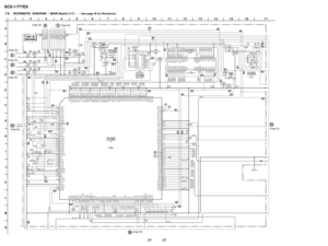 Page 2424 24
SCD-1/777ES
7-8. SCHEMATIC  DIAGRAM  Ð MAIN Board (1/7) Ð ¥ See page 40 for Waveforms.
(Page 29) (Page 29)
(Page 28)(Page 28)(Page 39)
(Page 39)
(Page 26)(Page 25) 