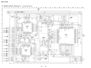 Page 2626 26
SCD-1/777ES
7-10. SCHEMATIC  DIAGRAM  Ð MAIN Board (3/7) Ð ¥ See page 40 for Waveforms.
(Page 29)
(Page 28)
(Page 30)
(Page 30)
(Page 30)
(Page 30)
(Page 28)
(Page 30)
(Page 29)
(Page 29)
(Page 29)
(Page 29)
(Page 30)
(Page 29)
(Page 30)
(Page 29)(Page 24)
(Page 27) (Page 25) (Page 25) 