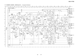 Page 3333 33
SCD-1/777ES
7-17. SCHEMATIC  DIAGRAM  Ð AUDIO Board (2/2) Ð ¥ See page 40 for Waveforms.
(Page
32)(Page 35)
(Page 35)
(Page 35)
(Page 39)
(Page 39)
(Page 39)
(Page 39)
(Page 39)
(Page
35)
(Page
35)
(Page 35) 
