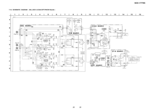 Page 3535 35
SCD-1/777ES
7-19. SCHEMATIC  DIAGRAM  Ð BAL (SCD-1)/COAX/OPT/PIN/SW Boards Ð
(Page 33)
(Page 33)
(Page 33)(Page
27)
(Page 33) (Page 33)
(Page 33) 