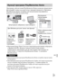 Page 333
UA
27
UA
ПYfогYfамне забезпечення PlayMemories Home дозволяє імпоYfтувати 
YbотогYfаYbії та відео на комп’ютеYf і викоYfистовувати їх. ПYfогYfама 
PlayMemories Home потYfібна для імпоYfтування відеоYbайлів у 
YbоYfматі AVCHD на комп’ютеYf.
• ПYfогYfами Image Data Converter (пYfогYfама Yfедагування зобYfажень 
у YbоYfматі RAW), Remote Camera Control тощо можна 
завантажити, виконавши такі дії: Під’єднайте YbотоапаYfат до 
комп’ютеYfа  t запустіть PlayMemories Home  t натисніть 
[Notifications].
• Для...