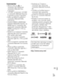 Page 465
DK
31
DK
Varemærker Memory Stick og   er varemærker eller registrerede 
varemærker tilhørende Sony 
Corporation.
 AVCHD og logotypen AVCHD  er varemærker tilhørende Panasonic 
Corporation og Sony Corporation.
 Dolby og dobbelt-D-symbolet er  varemærker tilhørende Dolby 
Laboratories.
 Termerne HDMI og HDMI High- Definition Multimedia Interface, og 
HDMI-logoet er varemærker eller 
registrerede varemærker tilhørende 
HDMI Licensing LLC i USA og 
andre lande.
 Windows er et registreret varemærke...