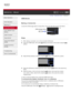 Page 67 i-ManualPrint Font  Size   
Basic Operations
Parts  Description
Watching TV
Using Other Devices
Using “BRAVIA”  Sync
Devices
Useful Functions
Using Internet
Using Home  Network
(DLNA)
Configuring Various
Settings
Troubleshooting
How  to Use Bookmarks
Top Page  > Using Other  Devices  > USB Device
USB Device
Making  a Connection
Connect the USB storage  device to enjoy photo, music  and  video files stored in the device.
Steps
1. 
After making a connection, turn on the connected  USB device.
2. Press the...