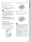 Page 3333 (GB)
6Close the lamp cover and tighten the screw.
7Turn the projector back over.
8Connect the power cord and turn the projector to
the standby mode.
9Press the following keys on the control panel in
the following order for less than in five seconds
each: RESET, 