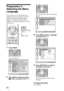 Page 26 26
Preparation 4: 
Selecting the Menu 
Language
You can select one of 16 languages for 
displaying the menu and other on-screen 
displays. The factory default setting is 
English. To change the current menu 
language, set the desired language with the 
menu screen.
1Press MENU.
The menu appears.
2Press M/m to select the Setup 
 menu, and press , or  .
The setting items of the selected menu 
appear.
3Press M/m to select “Language,” 
and press , or  .
4Press M/m/