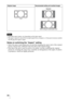 Page 36
 36
 Selectable aspect modes vary depending on the input signal.
 The aspect cannot be selected for an input signal from a computer, or when preset memory number 96 ( 1 page 80) signal is input.
Notes on switching the “Aspect” setting
 Select the aspect mode taking into account that changing the aspect ratio of the original 
picture will provide a different look from that of the original image.
 Note that if the unit is used for profit or for public viewing, modifying the original  picture by switching...