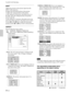 Page 2424 (GB)
SHIFT
Adjusts the position of the picture input from the
INPUT A/B connectors.
H adjusts the horizontal position of the picture.
V adjusts the vertical position of the picture.
As the setting for H increases, the picture moves to
the right, and as the setting decreases, the picture
moves to the left.
As the setting for V increases, the picture moves up,
and as the setting decreases, the picture moves down.
Use the < or the , key to adjust the horizontal
position and the M and m key for the...