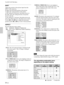 Page 2424 (GB)
SHIFT
Adjusts the position of the picture input from the
INPUT A/B connectors.
H adjusts the horizontal position of the picture.
V adjusts the vertical position of the picture.
As the setting for H increases, the picture moves to
the right, and as the setting decreases, the picture
moves to the left.
As the setting for V increases, the picture moves up,
and as the setting decreases, the picture moves down.
Use the < or the , key to adjust the horizontal
position and the M and m key for the...