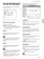 Page 2727 (GB)
The SET SETTING Menu
The SET SETTING menu is used for changing the
settings of the projector.
STATUS (on-screen display)
Sets up the on-screen display.
ON: Shows all of the on-screen displays.
OFF: Turns off the on-screen displays except for the
menus, a message when turning off the power,
and warning messages.
INPUT-A
Selects the computer, component, DTV YPBPR or
DTV GBR signal input from the INPUT A
connectors.
Note
If the setting is not correct, ÒPlease check INPUT-A
setting.Ó appears on the...