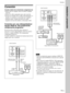 Page 9513 (ES)
Conexi—n
Cuando realice las conexiones, asegœrese de:
¥ apagar todos los equipos antes de realizar cualquier
conexi—n.
¥ utilizar los cables apropiados para cada conexi—n.
¥ insertar los enchufes de los cables adecuadamente. A
menudo, los enchufes no insertados por completo
producen ruido. Cuando desconecte un cable,
asegœrese de tirar del enchufe, no del propio cable.
Conexi—n con una videograbadora/
equipo RGB de 15k/componente/
componente progresivo
En esta secci—n se describe c—mo conectar...