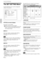 Page 3030 (GB)
The SET SETTING Menu
The SET SETTING menu is used for changing the
settings of the projector.
STATUS (on-screen display)
Sets up the on-screen display.
ON: Shows all of the on-screen display.
OFF: Turns off the on-screen display except for the
menus, a message when turning off the power,
and warning messages.
INPUT-A
Selects the computer, component, DTV YPBPR or
DTV GBR signal input from the INPUT A
connectors.
Note
If the setting is not correct, “Please check INPUT-A
setting.” appears on the...