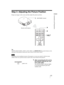 Page 21
D:\job\3218492111\3218492111VPLVW60UC\010GB_VPLVW60UC\0
5PRE.fmmasterpage:Left
21 
Connections and Preparations
VPL-VW60
3-218-492- 11 
(1)
Step 3: Adjusting the Picture Position
Project an image on the screen and then adjust the picture position.
Tip
The 
?/1 (ON/STANDBY), INPUT, LENS, MENU, and  M/m /< /, /  (joystick) buttons on the 
side panel of the projector function the same as those on the remote control.
Depending on the installation location of the projector, you may not control it with the...