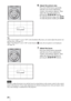 Page 26 26
Tip
When “Lens Control” is set to “Off” on the Installation 
 menu, you cannot adjust the picture size 
and the focus. (1 page 57)
When “Test Pattern” is set to “Off” on the Function   menu, the test pattern is not displayed. 
(1 page 56)
Be sure to adjust the picture size and the focus by using buttons on the remote control or the control 
panel of the projector. Never make adjustments by directly turning the lens with your hands, which 
may cause damage or malfunction to the projector.
6Adjust the...