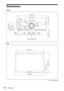 Page 5454Dimensions
Dimensions
Front
To p
Unit: mm (inches)
Center of the lens532 (21)
497 (19 
5/8)
133
 (5 
1/4)65.4 
(2 5/8)65.4 
(2 5/8)133 
(5 1/4) 116 (4 
5/8) 29.5 
(1 3/16)
145 (5 
3/4)
87.5 (3 
1/2)
47.5 (1 7/8)
27.5(1 
1/8)71
(2 
7/8)
26 (1 
1/16) 100   
(4)7.6
(
5/16)
24.5
 (31/32)
13 (
17/32)
500 (19 3/4)
532 (21)
40 (1 
5/8)
352 (13 
7/8) 