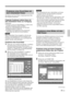 Page 16723 (DE)
Projizieren einer Excel-Datei mit
dem Arbeitsblatt-Viewer
Sie können eine Excel-Datei computergesteuert über
den Projektor projizieren.
Folgende Funktionen stehen Ihnen mit
dem Arbeitsblatt-Viewer zur Verfügung:
Funktionen
•Anzeigen von Excel-Arbeitsblättern, so daß sie den
gesamten Projektionsschirm ausfüllen.
•Ändern des Arbeitsblattbereichs, der auf dem
Projektionsschirm zu sehen ist.
•Vergrößern und Verkleinern eines projizierten
Arbeitsblatts mit Hilfe der Zoom-Funktion.
Hinweis
Beim...