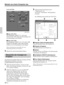 Page 17228 (DE)
Betrieb von einem Computer aus
Fenster SETTINGS
(VPL-PX15)
x Beim VPL-PX15
Die Schaltfläche ASPECT (4:3, 16:9) und
STATUS (ON, OFF) haben dieselbe Funktion wie
die Einstellungen in den Menüs.
x Beim VPL-FX50
Die Schaltfläche ASPECT (4:3, 16:9) und LAMP
MODE (STANDARD, LOW) haben dieselbe
Funktion wie die Einstellungen in den Menüs.
Weitere Informationen dazu finden Sie in der
Bedienungsanleitung zum Projektor.
3Klicken Sie auf die einzustellende Option.
Überprüfen der Anzeigen am
Projektor
Sie...