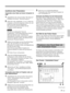 Page 17531 (DE)
Ausführen einer Präsentation
Verwenden einer Datei auf einem Computer im
LAN
1Doppelklicken Sie auf das Symbol “My Projector”
(Projektor) im Fenster “Network Projector”.
2Geben Sie in die Adreßspalte “\ xxxx” (Name des
Computers, auf den Sie zugreifen wollen) ein, und
klicken Sie dann auf die Eingabetaste.
Die gemeinsam genutzten Ordner für den
Computer werden angezeigt.
Hinweis
Sie müssen im Dialogfeld “Network
Configuration” (Netzwerkkonfiguration) (Seite 9
(DE)) die Optionen unter...