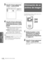 Page 132ES 36Eliminación de un archivo de imagen
Uso de un “Memory 
Stick”
3Pulse M o m para seleccionar 
“Iniciar”, y pulse ENTER.
4Pulse M o m para seleccionar 
el elemento que se va a utilizar 
cómo archivo de inicio, y pulse 
ENTER.
Original: selecciónelo para utilizar el archivo 
originalmente guardado en el proyector. No 
puede cambiar el archivo original.
Personal: selecciónelo para utilizar el archivo 
registrado en la pantalla de índice y guardado 
en el “Memory Stick”. (1 página 34)
No: selecciónelo...