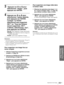 Page 11549 FR Suppression d’une image
Utilisation d’un 
“Memory Stick”
3 Appuyez sur M ou m pour 
sélectionner “Suppr.”, puis 
appuyez sur ENTER.
4Appuyez sur M ou m pour 
sélectionner l’option désirée, 
puis appuyez sur ENTER.
Lorsque “Le fichier 
sélectionné sera supprimé. 
OK?” ou “Tous les fichiers 
seront supprimés. OK?” 
s’affiche, sélectionnez “Oui”, 
puis appuyez sur ENTER.
Img sél : pour supprimer l’image sélectionnée.
Tts imgs : pour supprimer toutes les images du 
dossier sélectionné.
Fermer : pour ne...