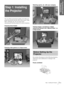 Page 7Step 1: Installing the Projector
Connections and 
Preparations
7 GB
Step 1: Installing 
the Projector
You can obtain good picture quality even when you 
project the picture from the side of the screen (“Side 
Shot”) (1 page 10). You can enjoy home 
entertainment with this projector in various situations.
Enjoying home theater
Enjoying video games on a large screenWatching sports, etc. with your company
Viewing images, recorded by a digital 
camera and stored in the “Memory Stick,” on 
a large screen...