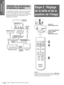 Page 54Raccordements et 
préparatifs
FR 12Étape 3 : Réglage de la taille et de la position de l’image
Utilisation du périphérique 
d’interface en option
Le périphérique d’interface en option vous permet de 
raccorder divers appareils vidéo et d’en diriger la 
sortie vers le projecteur ou un téléviseur en changeant 
simplement la position du commutateur sur le 
périphérique d’interface.
Étape 3 : Réglage 
de la taille et de la 
position de l’image
Conseil
Les touches ?/
1 (marche/veille), INPUT, MENU, et m/M/