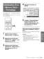 Page 13961 FR Initialisation d’un « Memory Stick » — Formatage
Utilisation d’un 
« Memory Stick »
Initialisation d’un 
« Memory Stick » 
— Formatage
Si un « Memory Stick » est inutilisable, initialisez-le 
avec le projecteur.
Toutes les données du « Memory Stick » sont effacées 
lors de l’initialisation.
1Affichez l’écran Origine 
Memory Stick. (1 page 43)
2Appuyez sur M ou m pour 
sélectionner « Option », puis 
appuyez sur ENTER.
Le menu de paramétrage d’option s’affiche.
3Appuyez sur M ou m pour 
sélectionner...