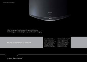 Page 10The ﬁ rst stage in ensuring 
optimum colour reproduction 
is carried out by the BRAVIA 
ENGINE 2, which optimises every 
frame for vibrant and lifelike 
results. If additional adjustment 
is necessary, Real Colour 
Processing (RCP) provides a 
precision toolkit for getting the right results. Crucially, Real Colour 
Processing allows you to adjust 
the hue of a speciﬁ c colour 
without changing the whole 
image. So if something like skin 
tone needs adjustment, you 
can do it without altering the 
colour...