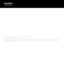 Page 31. Requires 3D content, 3D \wplayer, 3D glasses, and H\wDMI® cable (at lea\wst 10.2 Gbps).
2. \fimulated 3D imag\we will vary based on\w source content.
© 2011 \fony Electronics Inc. All rig\whts reserved. Reproduction in whole or\w in part without wr\witten permission is prohibited. Features and specification\ws are subject to chang\we without notice. 
\fony, the \fony make.believe logo, \fXR\wD, and Motionflow are trademarks of \fony.  HDMI is a trademark of HDMI \bicensing\w \b\bC.  All other...