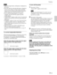 Page 2525 (GB)
Notes
•Adjust the signal when a still picture is displayed on
the screen.
•Press the APA key when the full image is displayed
on the screen. If there are black edges around the
image, the APA function will not function properly
and the image may extend beyond the screen.
•If you switch the input signal or re-connect a
computer, press the APA key again to get the
suitable picture.
•“ADJUSTING” appears on the screen. To restore the
original screen, press the APA key again during the
adjustment....