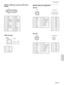 Page 3939 (GB)
DIGITAL RGB input connector (DFP 20-pin,
female)
1 TX0Ð 11 TXCÐ
2 TX0+ 12 TXC+
3TX0 SHIELD13TXC SHIELD
4TX2 SHIELD14TX1 SHIELD
5 TX2Ð 15 TX1Ð
6 TX2+ 16 TX1+
7 DDC/SCL 17 NC
8 DDC/SDA 18 SENSE
9 NC 19 +5V DC
10 NC 20 GND
USB connector
Mouse cable pin assignment
SIC-S22
13-pin
mini DIN 6-pin
1 RTS 8 R
2 GND 9 98/AT/TXD
3 XA 10 +5V/DTR
4 XB 11 CLOCK
5 YA 12 DATA
6 YB 13 RXD
7 L/PS
1 DATA
2NC
3 GND
4 +5V
5 CLOCK
6NC
13-pin
D-sub 9-pin
1 RTS 8 R
2 GND 9 98/AT/TXD
3 XA 10 +5V/DTR
4 XB 11 CLOCK
5 YA 12...