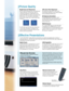 Page 4Effective Presentations
The VPL-PX31/PX21 makes effective presentations as simple as possible with a variety of
advanced features.  And with fan noise of less than 34 dB, the VPL-PX31/PX21 also makes your
presentations as silent as possible.   
Digital Zoom
The VPL-PX31/PX21 is equipped with a 4-times
Digital Zoom that is easily controlled via the 
supplied RM-PJM610 remote control unit.  With
Digital Zoom, you can focus in on a section of
your presentation for more detail.
USB Capability
The...