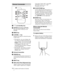 Page 14 14Location and Function of Controls
1I / 1 (on/standby) key
2ENTER/arrow key (
v/V/b/B)
Press the center of the key to use 
ENTER.
3MENU key
4D ZOOM +/
– key
Enlarges the image at a desired location 
on the screen.
+: Pressing the + key once displays the 
icon. This icon indicates the point you 
want to enlarge.  Use an arrow key (v
/V/b/B) to move the icon to the point 
to be enlarged.  Press the + key 
repeatedly until the image is enlarged 
to your requirements.
–: Pressing the – key reduces an image...