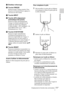Page 6513 FREmplacement et fonction des commandes
Généralités
5Émetteur infrarouge
6Touche FREEZE
Permet de figer l’image projetée. Pour 
désactiver la fonction freeze, appuyez à 
nouveau sur cette touche.
7Touche INPUT
8Touche APA (alignement 
automatique des pixels)
Permet de régler automatiquement 
l’image à la netteté optimale lors de 
l’entrée du signal d’un ordinateur. 
S’utilise lorsque « APA intelligent » du 
menu RÉGLAGE est sur « Off ». 
Normalement sur « On ».
9Touche D KEYSTONE
Permet de régler...